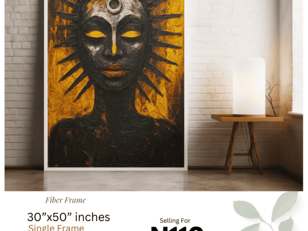 🖼️ Premium Poster Print – Fibre Frame Collection