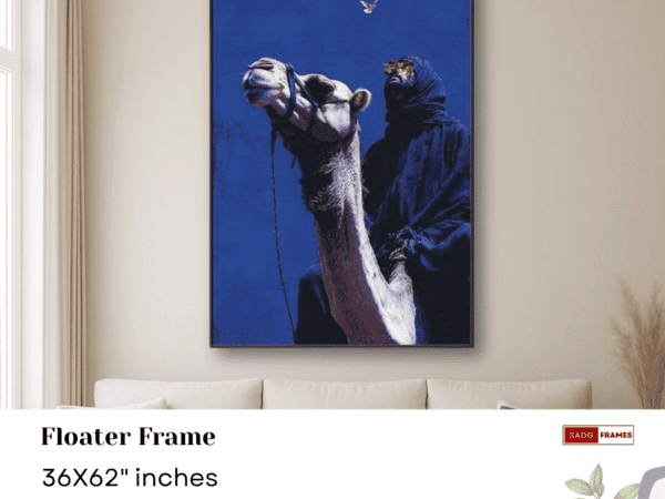 Dessert Wanderer Dream (36x62 inches Floater frame)