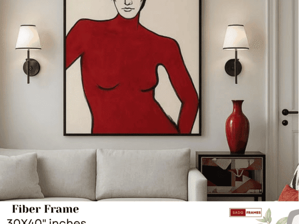 Scarlett Muse Portrait (30x40 inches fiber frame)