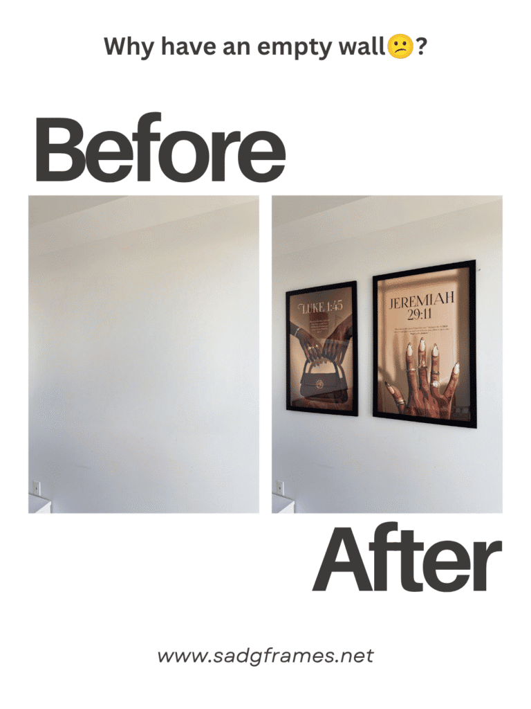 Simple Minimalist Before and After Instagram Post