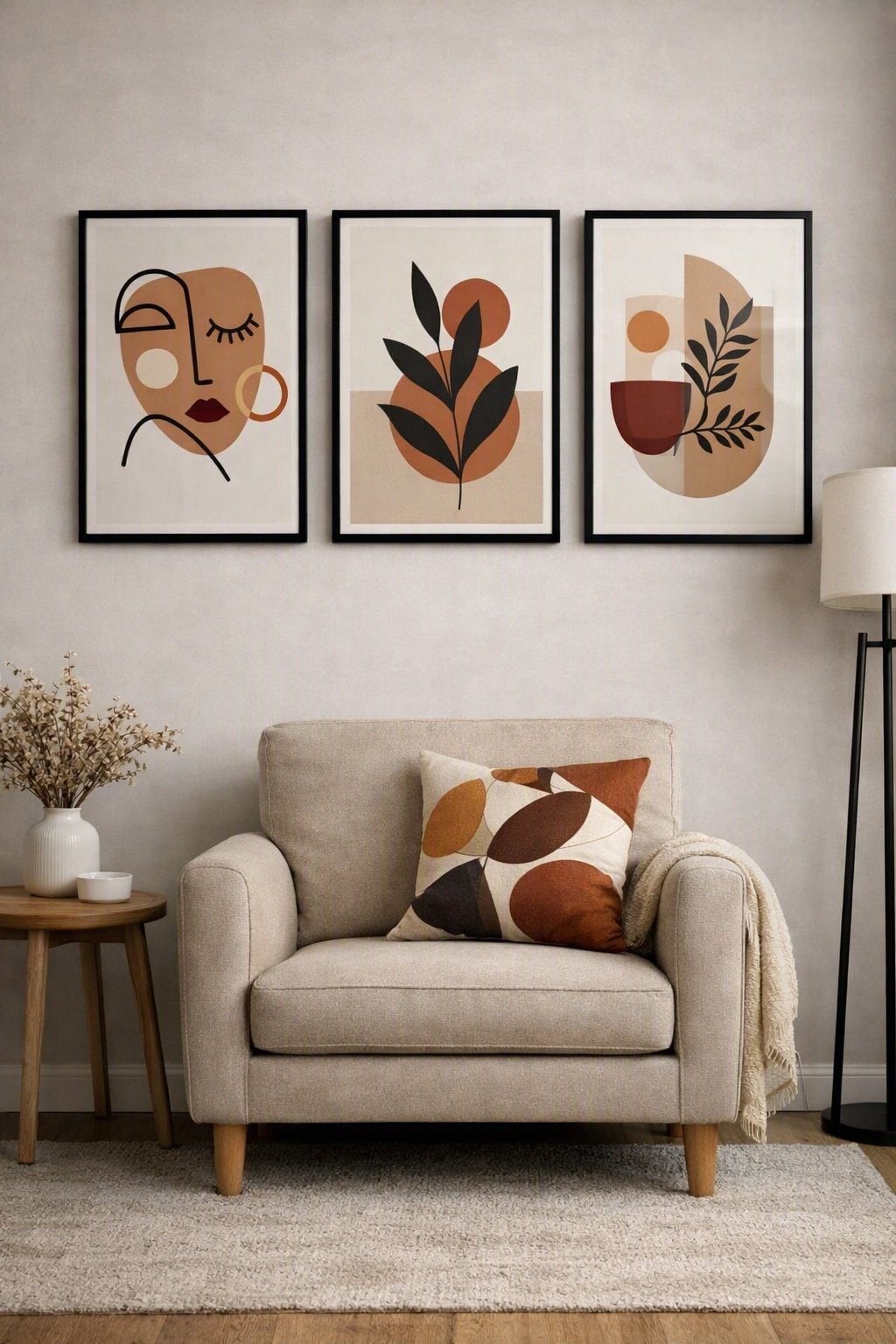 Neo- Boho Expression (18x24 inches) 3 set - Image 3